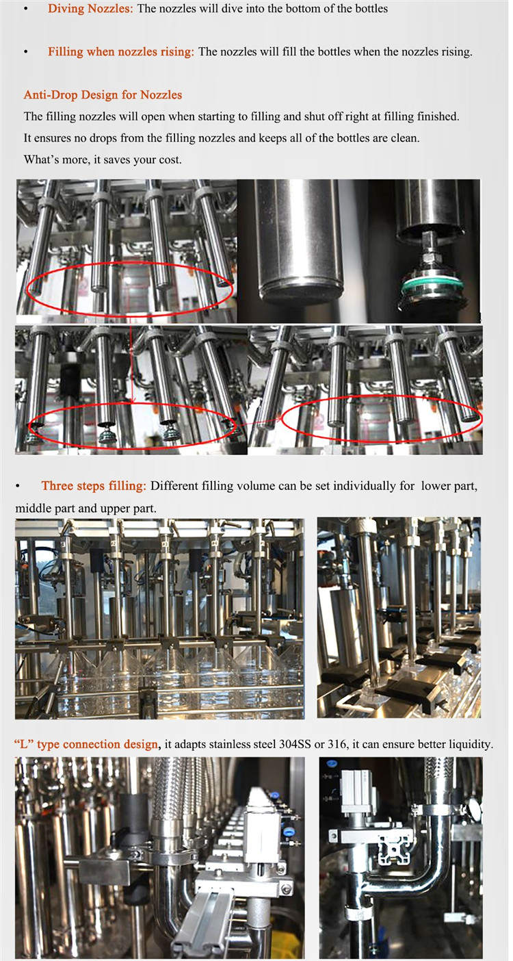 Avtomatik Servo Motor Şüşə Doldurma Maşın 4