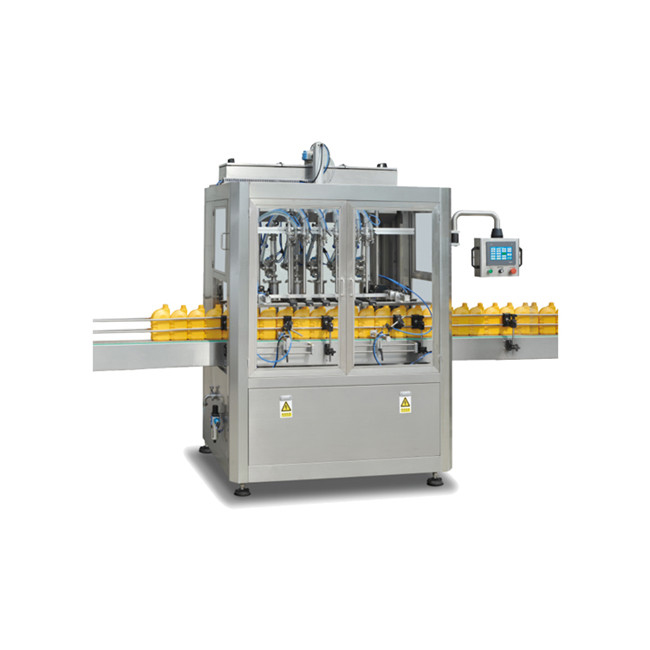 Avtomatik banka doldurma qablaşdırma maşını / 5 gallon yuma qapağı doldurma maşını